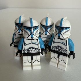 Lego Hailfire Droid 75085 Star Wars Clone Trooper Lieutenant 4 Minifigures Lot