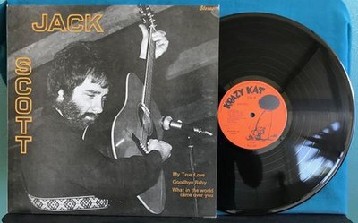 JACK SCOTT~S/T~VG++ ORIG 1984 KRAZY KAT UK LP~ROCKABILLY~BLUES~MY TRUE LOVE