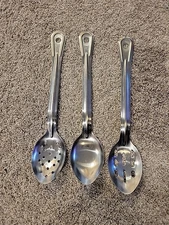 Stainless Steel Member's Mark Kitchen Spoons Combo Pack - 3ct Slotted Solid 