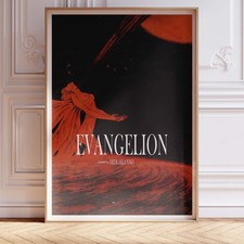 Evangelion Poster Wall Art A0 Large Print Decor Anime