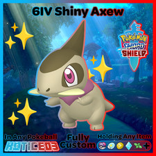 ✨ Shiny Axew 6IV ✨ Pokemon Sword & Shield 🚀 Fast 🚀
