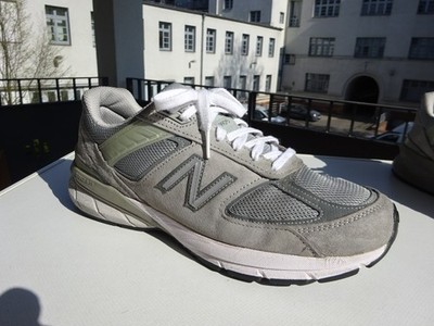 NEW BALANCE M990GL5 990v5 Herr Sneaker Wildleder Grau Made in USA Gr.42(UK8) TOP