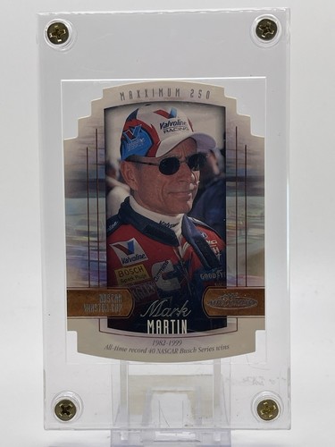 Carta 2000 Upper Deck Maxximum 250 NASCAR #3 Mark Martin Die-Cut 104/250 - Foto 3 di 5