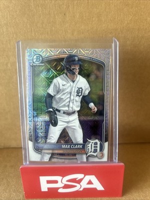 2025 Bowman - Chrome Prospects Max Clark #BCP-24 Mojo Refractor (RC)