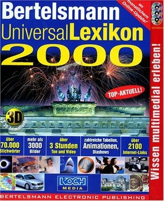Bertelsmann Universallexikon 2000 CD Koch Media GmbH