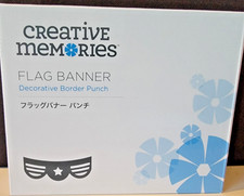 Creative Memories - Flag Banner Decorative Border Punch - NIB - New In Box