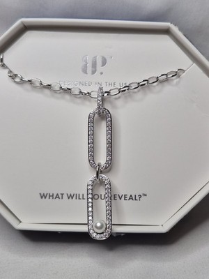 Bomb Party June Necklace ''Dreaming Of This Day'' Ceramic Pearl On Rhodium Plating