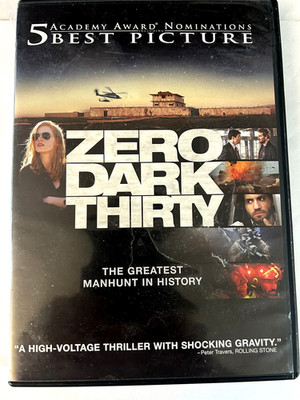 Zero Dark Thirty DVD Ships Same Day With Tracking