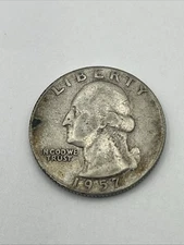 1957 25C Washington Quarter