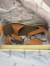 Sun-San Salt Water Big Kids Surfer Tan Sandals Youth Size 1