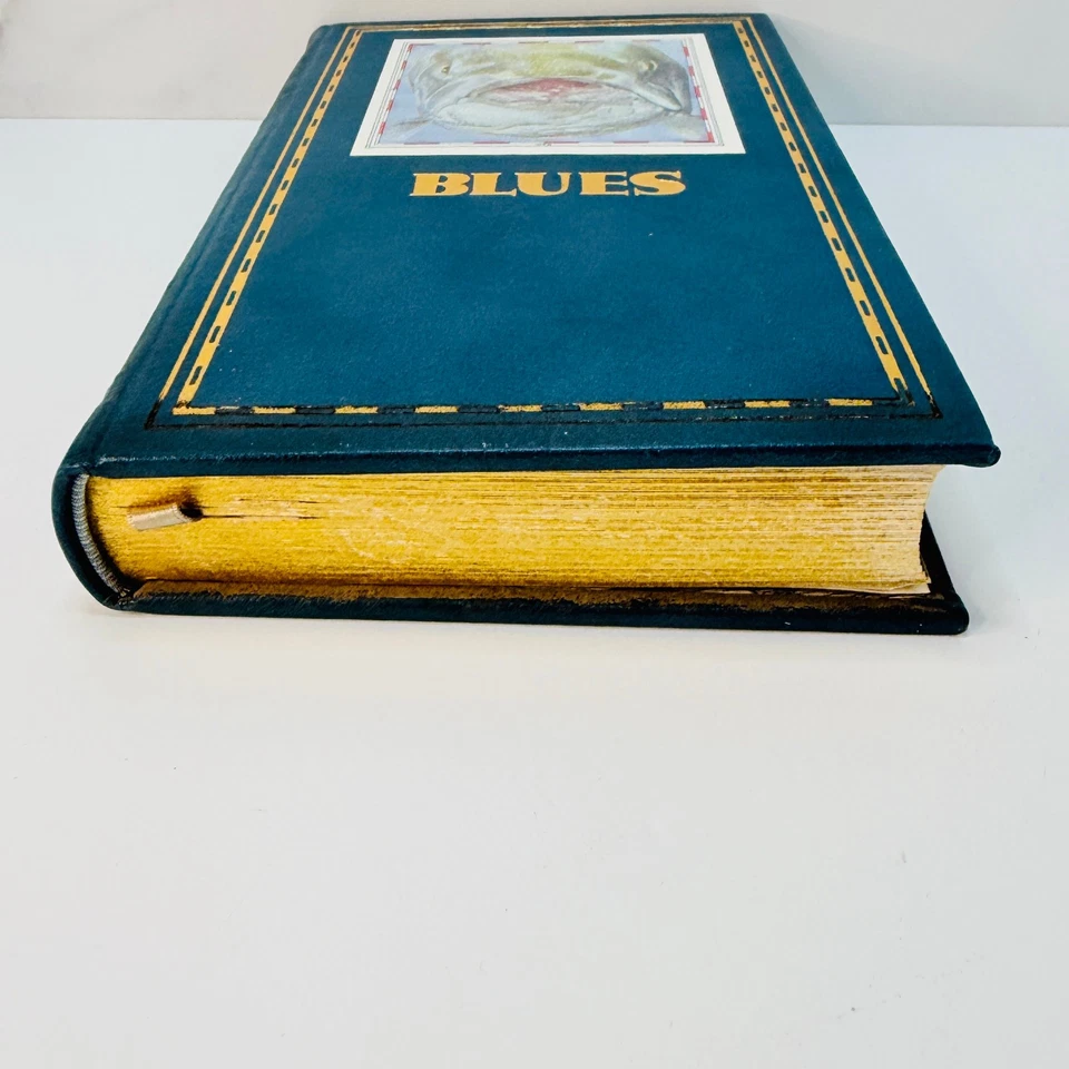 💠 BLUES by John Hersey – Flat Signed 1st / 1st Leatherbound Edition – Very Good - Image 3 of 4