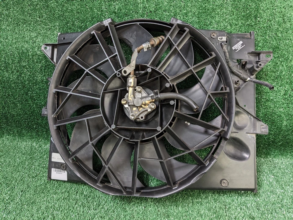 2002-2003 Ford Thunderbird Hydraulic Cooling Radiator AC Condenser Fan Motor OEM Foto 3 de 4