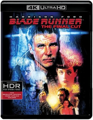 Blade RUNNERFINAL Cut (Blu-ray) Harrison Ford Rutger Hauer Sean Young