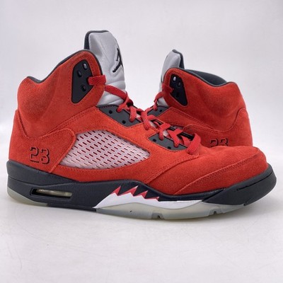 シューズ(男性用) Air Jordan 5 DMP Raging Bull Red Suede Air Jordan 5 Retro 