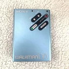 SONY Walkman WM-DD Cassette Player Blue Tested Working Vintage Used Rare JP