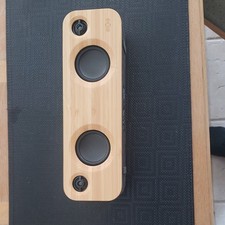 House of Marley Get Together Mini Bluetooth Portable Speaker Black Bamboo 2200m  