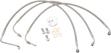 LA Choppers Stainless Brake Line Bar Swap Kit LA-8005B19 Made in USA