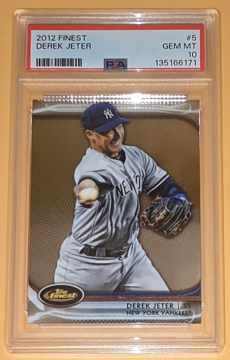 2012 Topps Finest - Derek Jeter #5 for sale | eBay