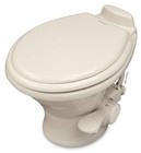 American Motorhome RV Dometic 311 China Pedal Flush Toilet Bone 302311643 LOW