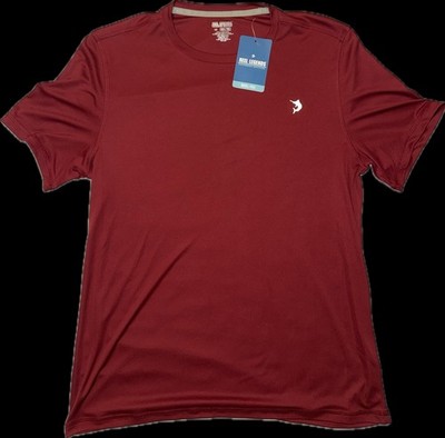 Reel Legends Men s Reel Tec Freeline UPF50 Quick Dry Burgundy Shirt Sz M NWT