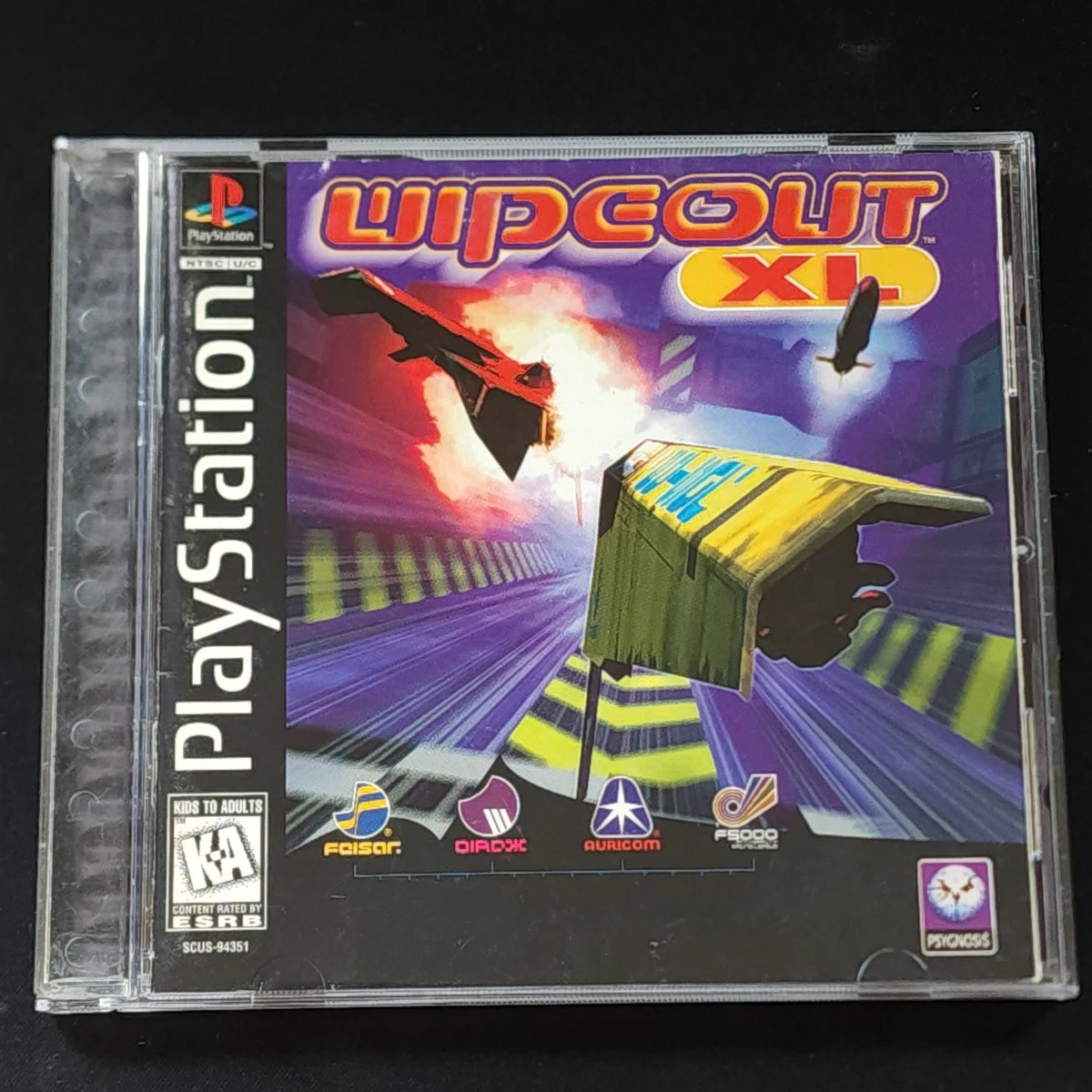 Sony PlayStation 1 Video Games Wipeout XL for sale | eBay