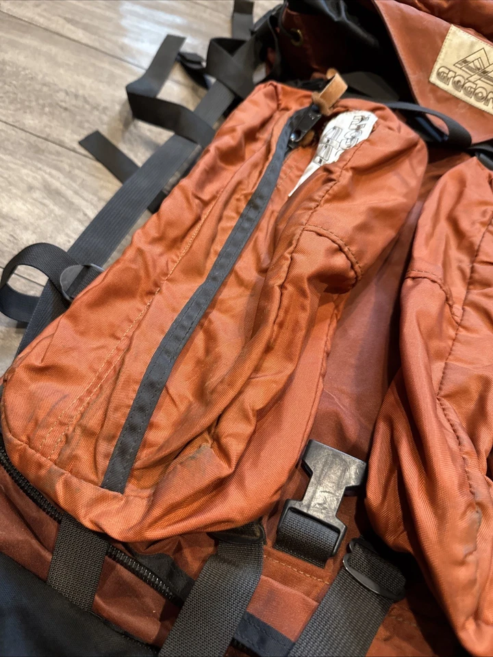 Pack Marco Gregory Vintage Senderismo Trekking, Años 80 90 Y2K Naranja Foto 3 de 4