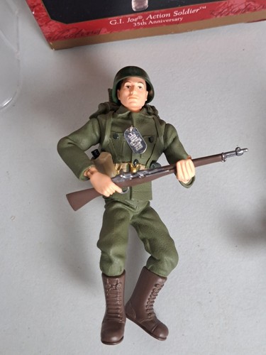 Hallmark Keepsake G.I. Joe 1999 4" Action Soldier & 2000 5" Astronaut Ornaments - Picture 3 of 7