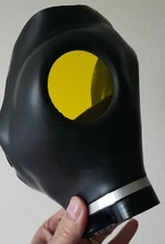 Yellow Replacement Lenses for Israeli 4A, Kyng, Russian GP-5 Gas Mask Cosplay