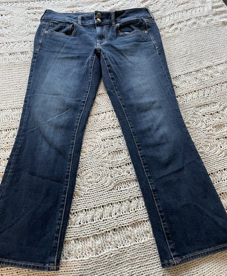 American Eagle Outfitters Super Stretch Artist Crop Women Demin Jeans Size 8 R.