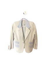 Hermès Cashmere Ladies Blazer Jacket Ecru Beige Cream Authentic