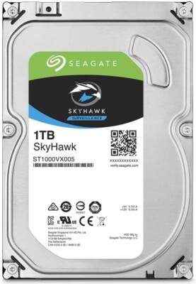 1TB Hard Drive 7200 Rpm For CCTV Security Camera DVR NVR Seagate SkyHawk