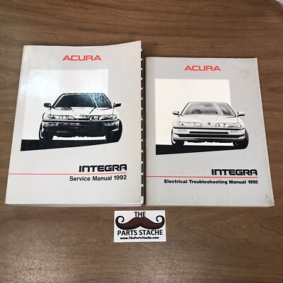 1992 Acura Integra Factory Service Repair & Electrical Troubleshooting Manual 1