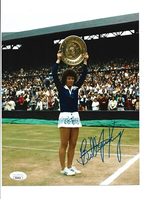 Billie Jean King signed autographed 8x10 photo JSA/COA | eBay