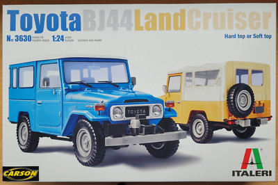 Toyota BJ44 LandCruiser - 1:24 - Italeri  3630 2in1: Hardtop oder Softtop