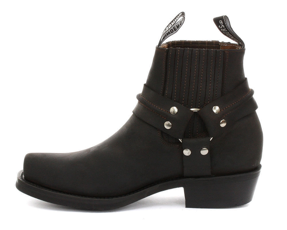 Boots Grinders Renegade Lo Brown Unisex Leather Boot Cowboy Western