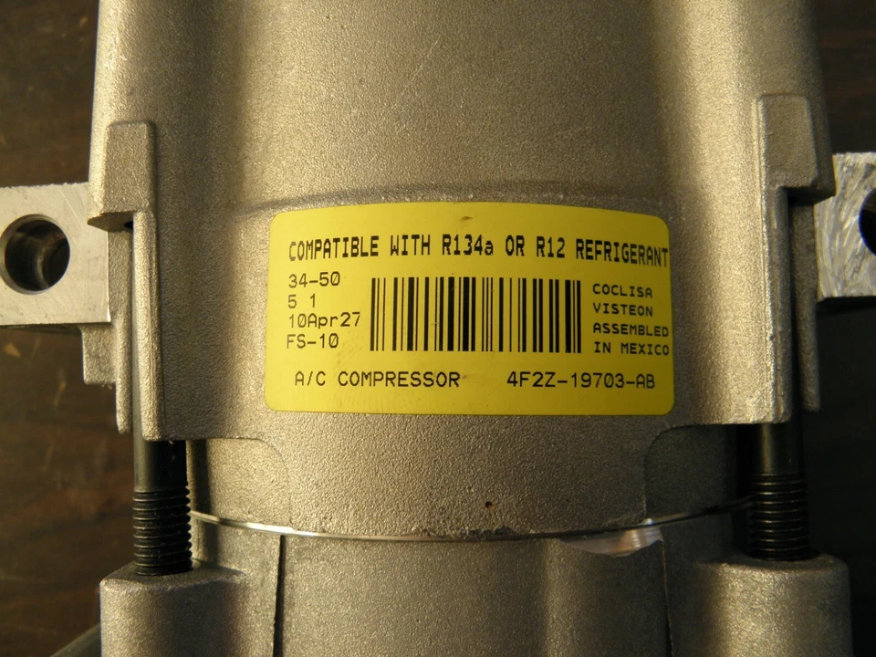 NOS OEM Ford 2001 2011 Ranger AC Compressor + Escape 2002 2003 2004 + Focus +++ - Image 4 of 4