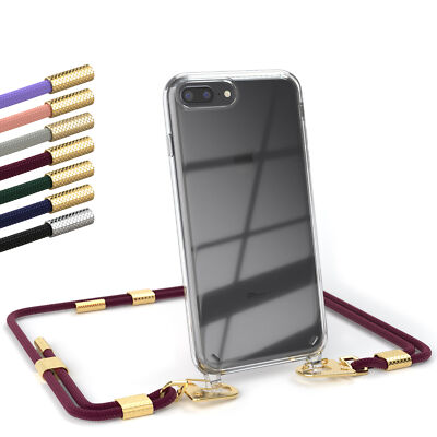 EAZY CASE für Apple iPhone 8 / 7 Plus Handyhülle zum Umhängen Tasche mit Kordel