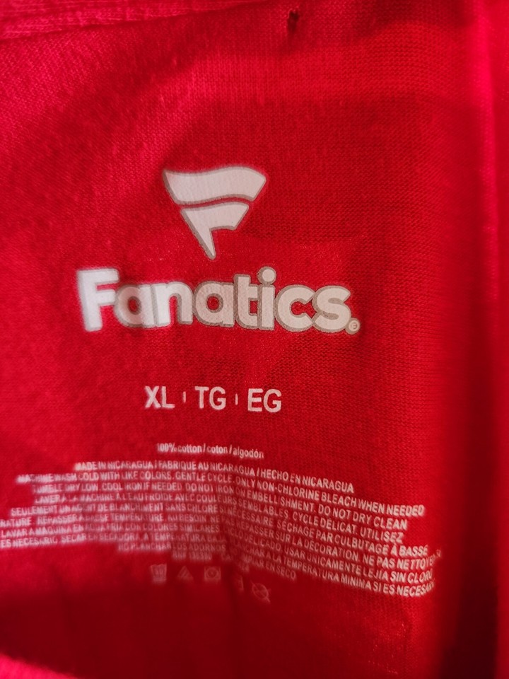 Fanatics TShirt Men XL Chicago Blackhawks NHL MarcAndre Fluery eBay