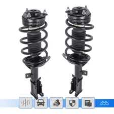 Front Strut Shocks w/ Coil Spring For 08-14 Dodge Avenger 07-10 Chrysler Sebring