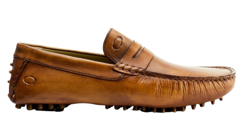 Base London Morgan Mens Leather Slip-On 