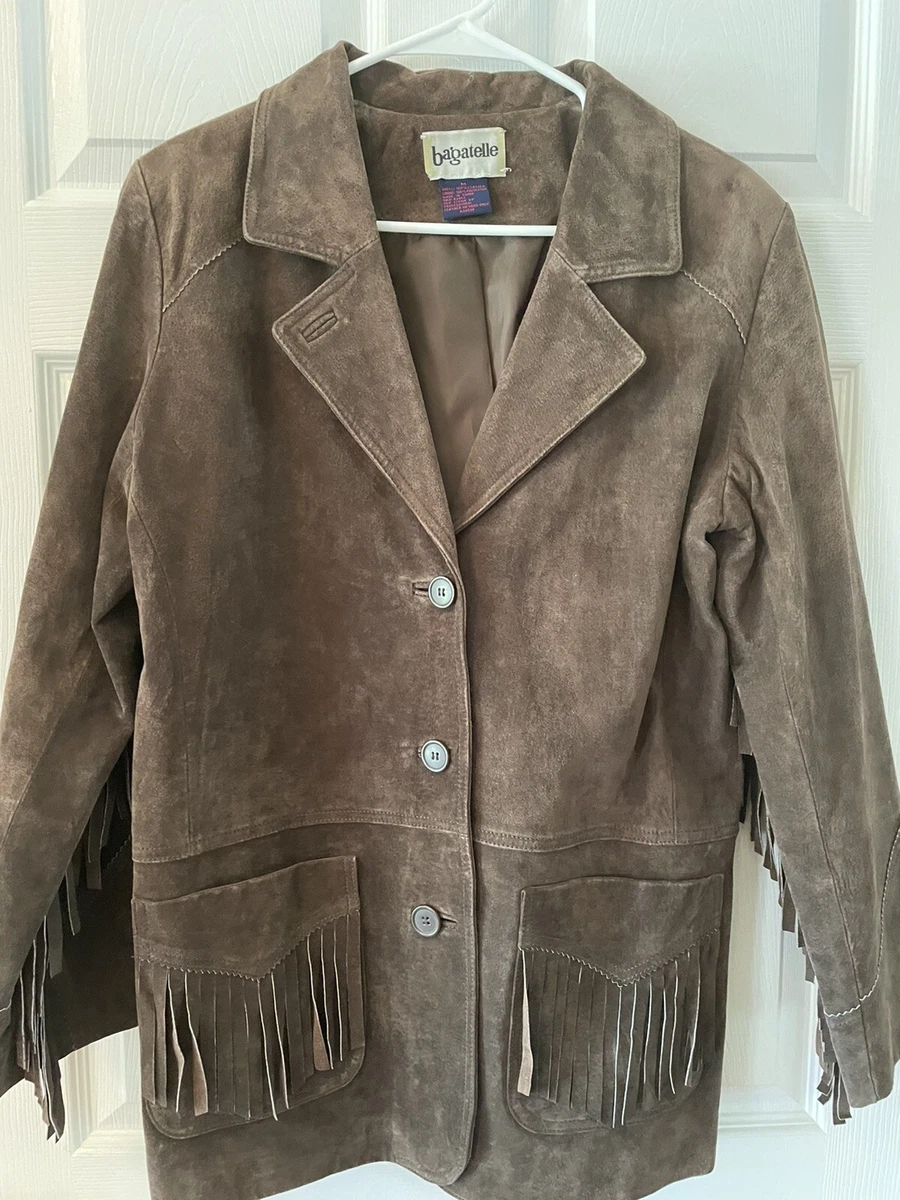 Bagatelle fringe hotsell jacket