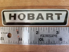 Hobart Decal Logo Part # 00-118366 - 3 1/2" x 7/8" - OEM NEW