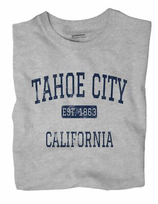 Tahoe City California CA T-Shirt EST