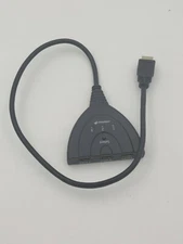 Fosman 3-Port HDMI Switch with Pigtail Cable 1'3/4 ft 