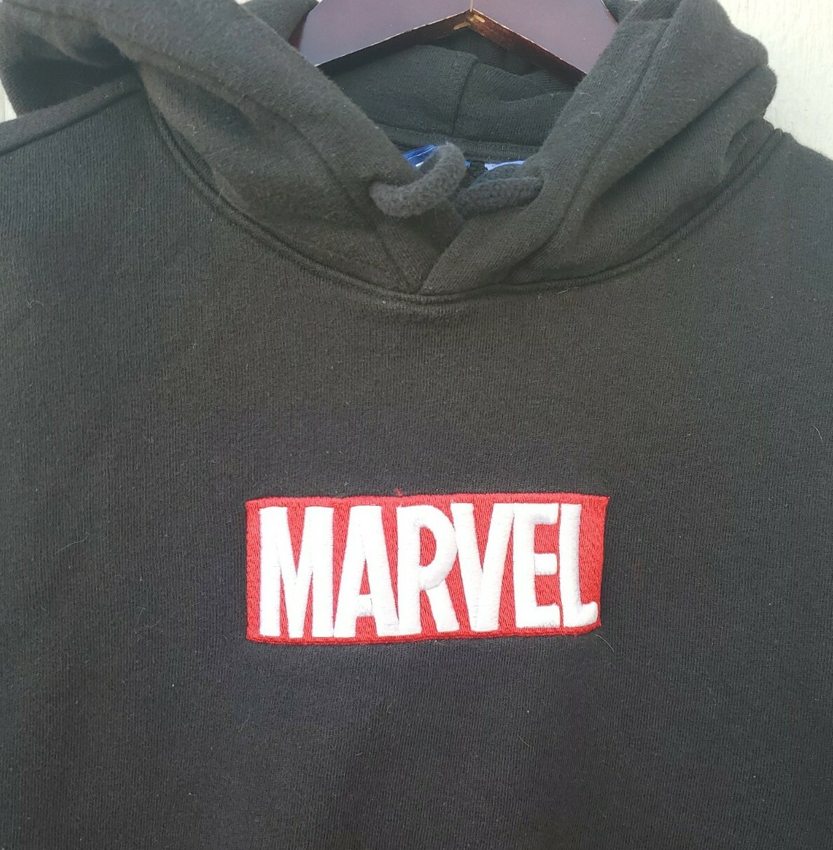embroidered marvel sweatshirt