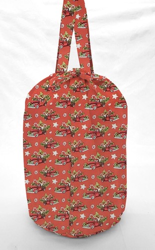 Christmas Vintage Truck Reusable Gift Bags and/or Tote Bags - Picture 4 of 7