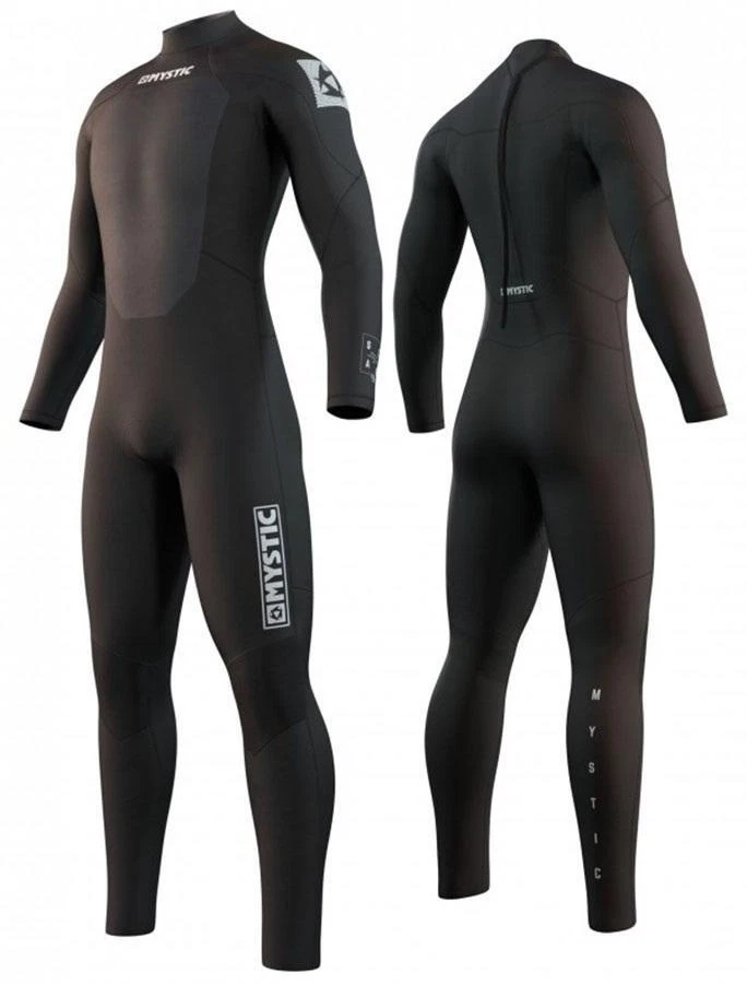 Mystic Star Men's 5/3 Back Zip Full Wetsuit - Image 2 of 4