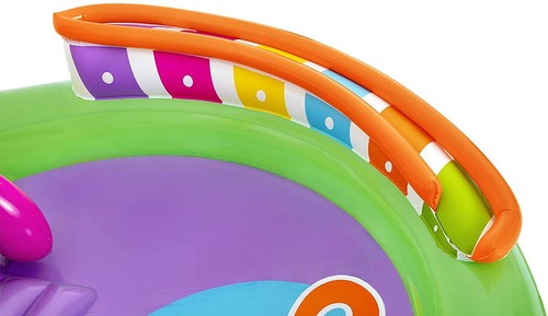 Bestway Inflatable Kids Water Play Center - Lil' Champ Paddling Slide Pool - Picture 7 of 8