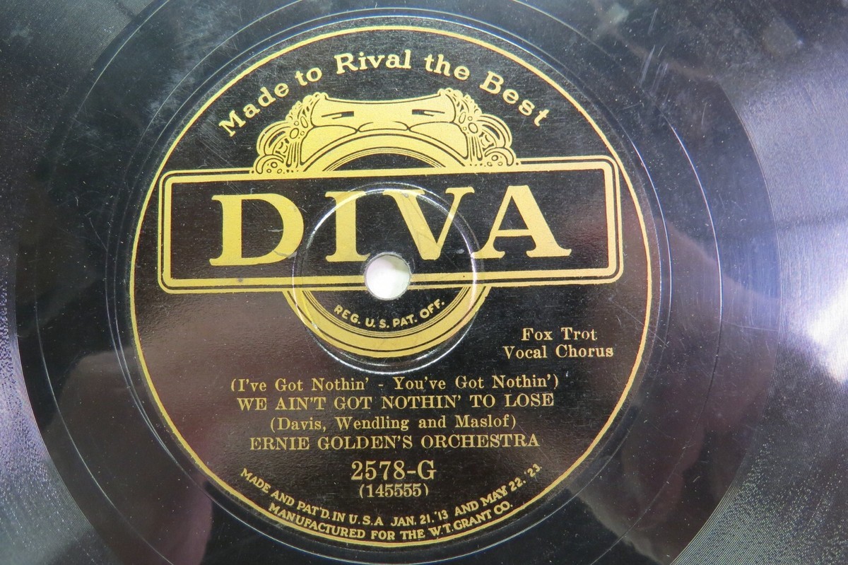 Ernie Golden & Orch. - DIVA 2578-G - We Ain't Got Nothin' to Lose