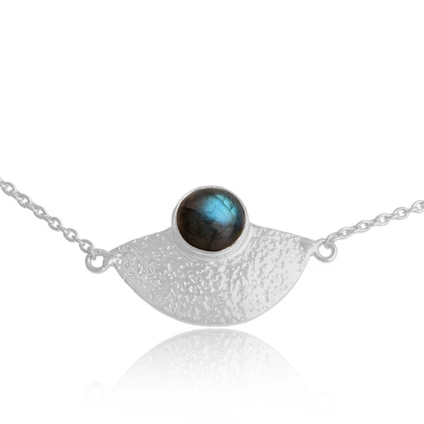 Abored Mountain Designer 925 Silver Labradorite Gemstone Bracelet Jewelry - Image 2 of 4